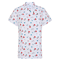 CASACCA DONNA GENEVE FANTASIA PER ODONTOIATRIA-SORRISO